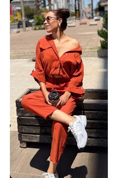 Kadın Tensel Kumaş Eşofman Takımı